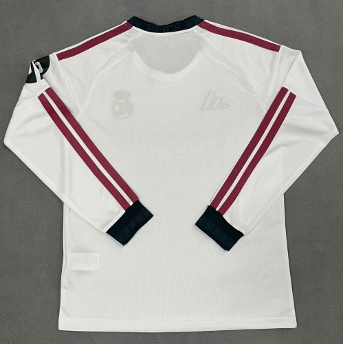 2026 RMA Home Long Sleeve Fans Soccer Jersey (长袖)