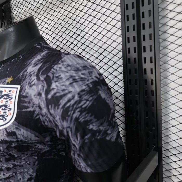 2026 England Grey Black Player Version Training shirts