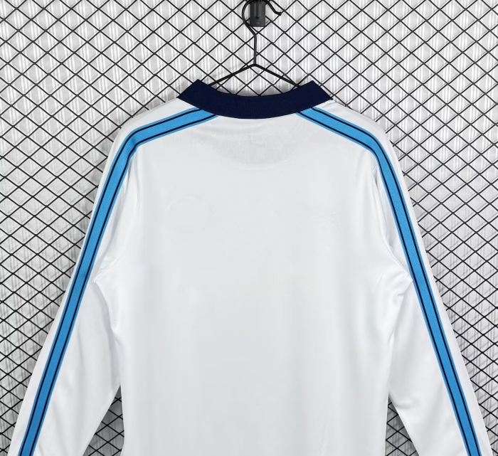 1988-1989 Napoli Away Long sleeves Retro Soccer Jersey