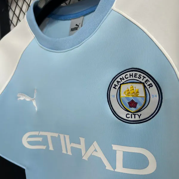 2026 Man City Blue white Hoodie (无帽卫衣)