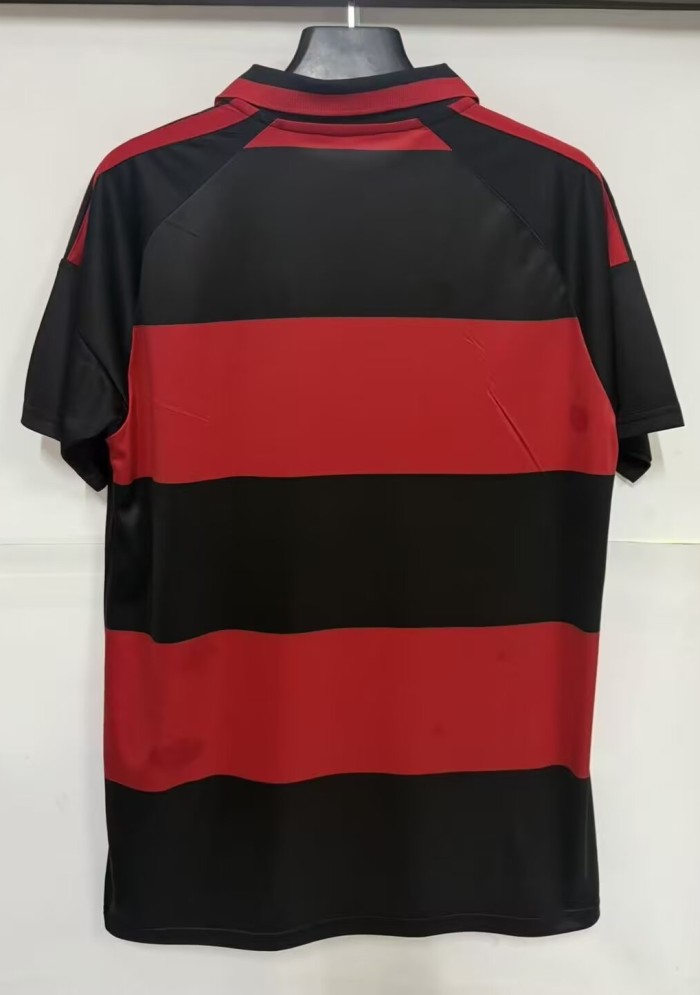 25-26 Flamengo Red Polo Short Sleeve