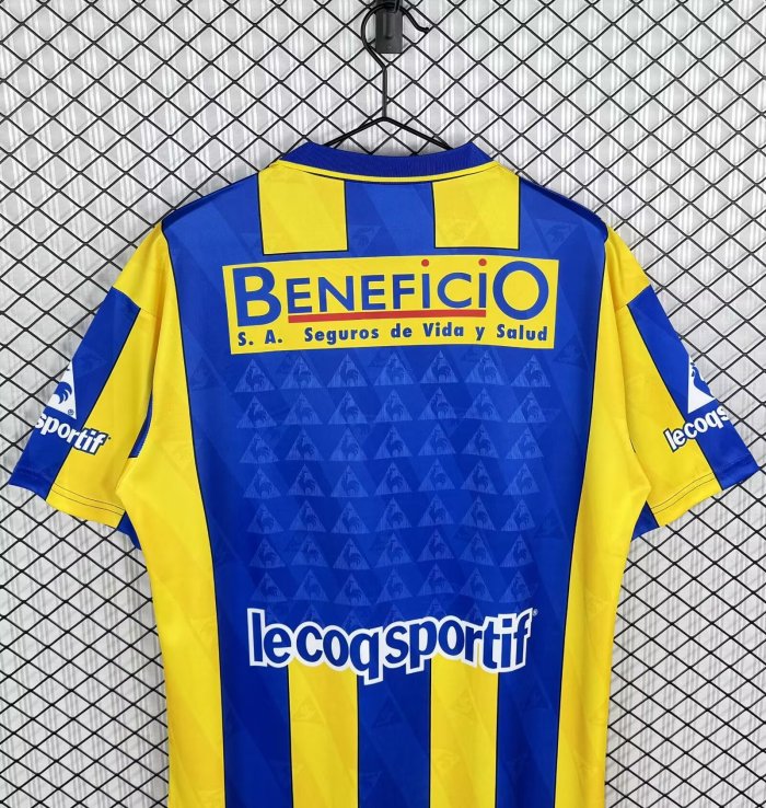 1995-1997 Rosario Central Home Retro Soccer Jersey