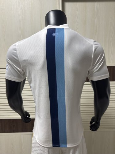 2026 Man City White Special Edition Player Version Soccer Jersey