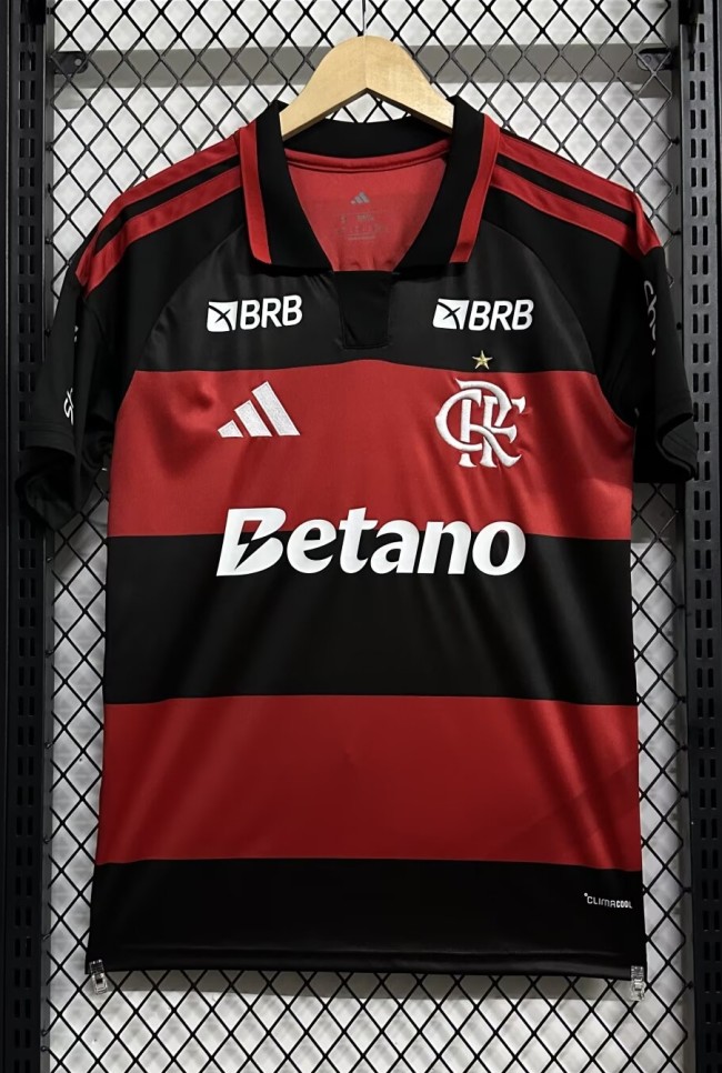2026 Flamengo Home Fans Soccer Jersey*全广告