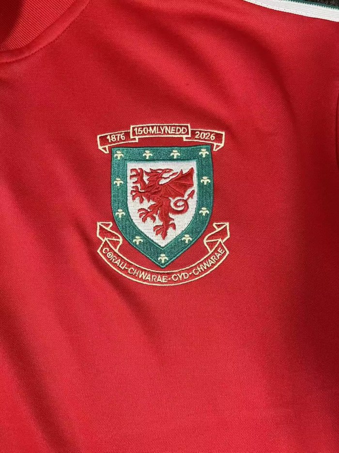 2026 Wales High Quality Jacket Tracksuit