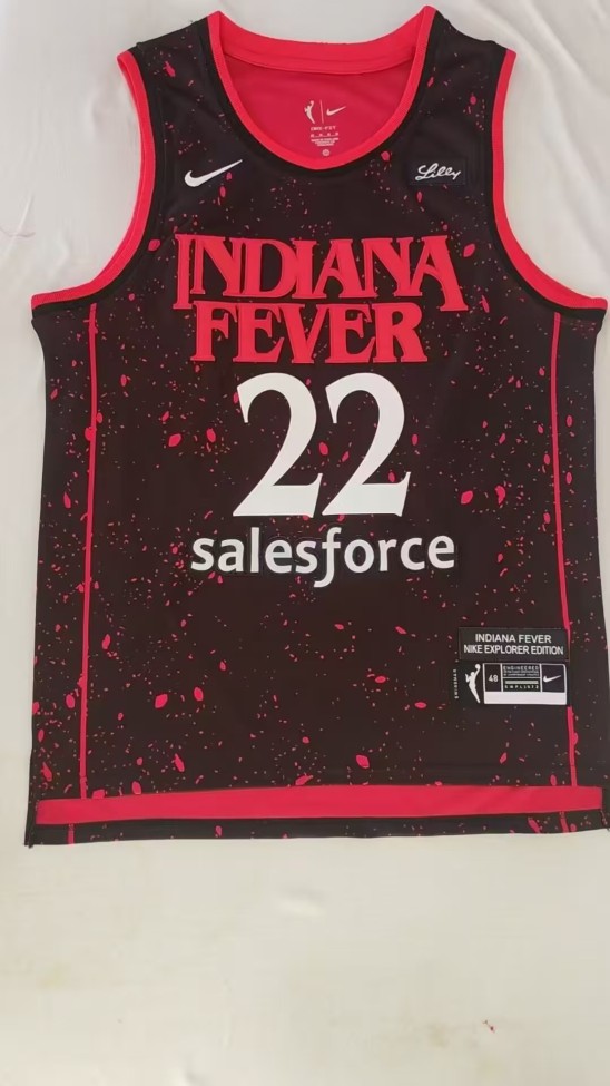 WNBA Indiana Fever CLARK #22 Top Quality Hot Pressing Jersey