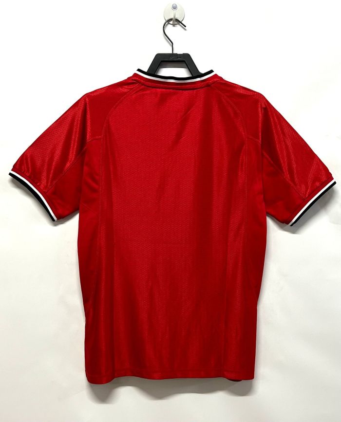 2000-2001 Manchester United Home Retro Football Jersey