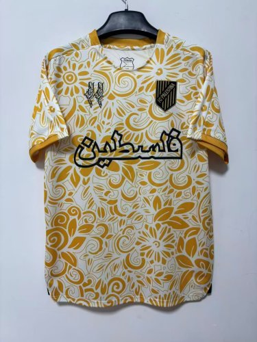 25-26 Palestine Yellow Special Edition Fans Soccer Jersey