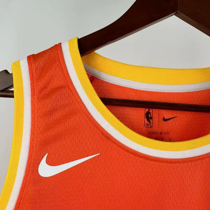 25-26 Cleveland Cavaliers GARLAND #10 Orange City Edition Top Quality Hot Pressing NBA Jersey