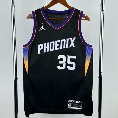 25-26 SUNS DURANT #35 Black Top Quality Hot Pressing NBA Jersey