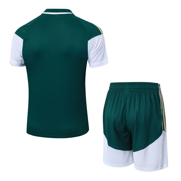 2026 AD Green High Quality Player Version Training Short Suit (球员套装)