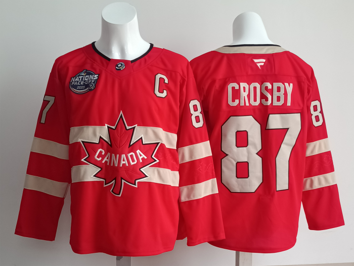 Canada Red 2025 4 Nations Face Off Premier Jersey