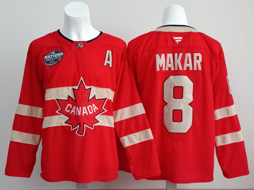 Canada Red 2025 4 Nations Face Off Premier Jersey