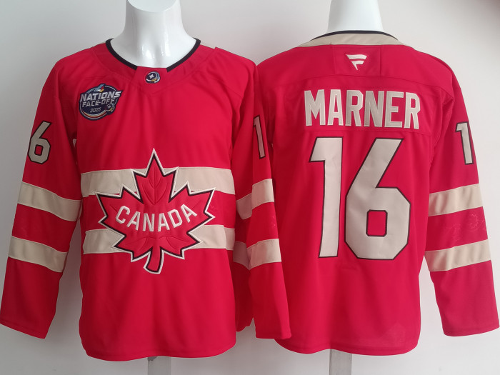 Canada Red 2025 4 Nations Face Off Premier Jersey