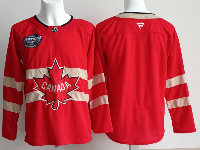 Canada Red 2025 4 Nations Face Off Premier Jersey