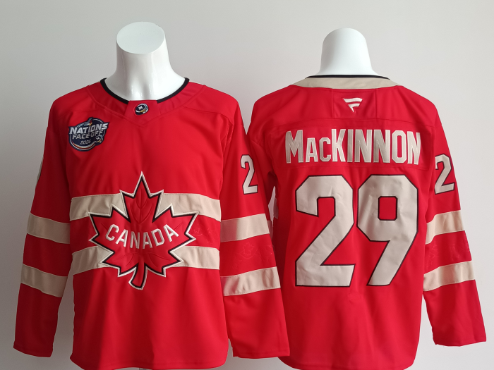 Canada Red 2025 4 Nations Face Off Premier Jersey