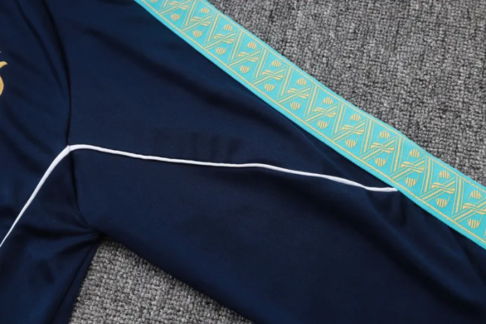 25-26 Marseille High Quality Half Pull Tracksuit