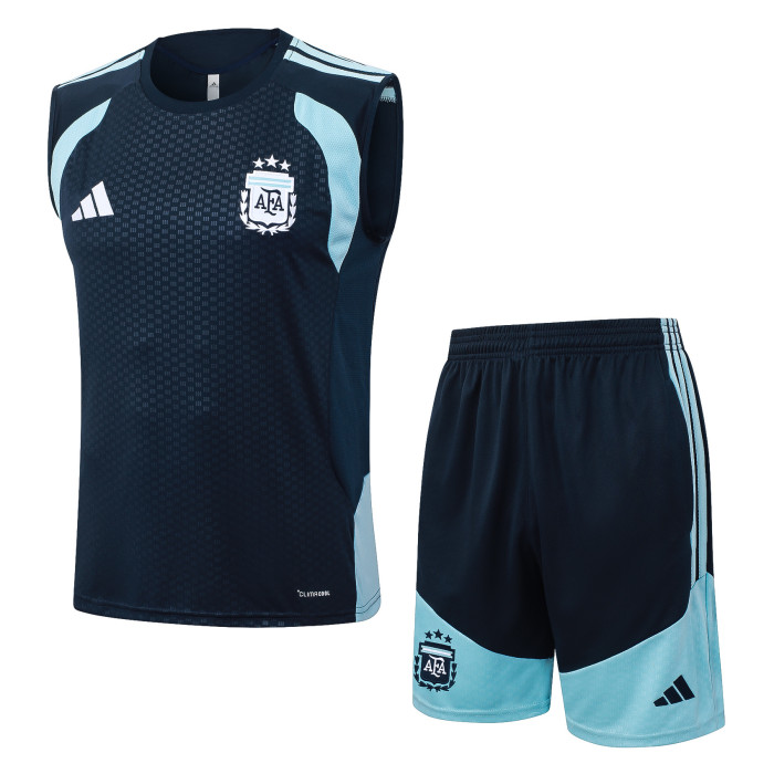 26-27 Argentina High quality Tank Top And Shorts Suit