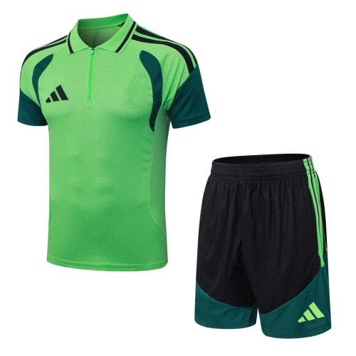 2026 AD Green High Quality Player Version Training Short Suit (球员套装)
