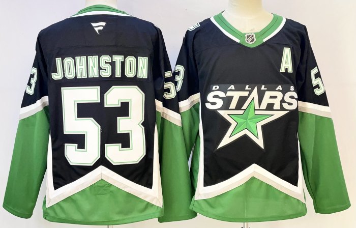 NHL Dallas Stars Deep Blue New Pattern Jersey