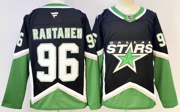 NHL Dallas Stars Deep Blue New Pattern Jersey