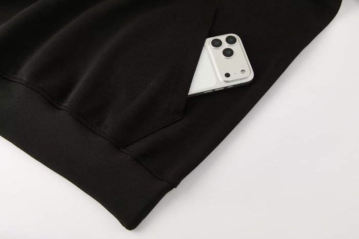 26-27 Man Utd Black Hoodie Tracksuit (卫衣套装)