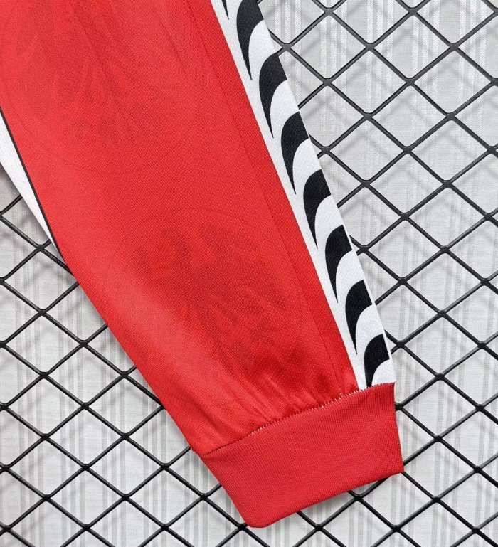 1996-1997 Frankfurt Home Long Sleeve Retro Soccer Jersey