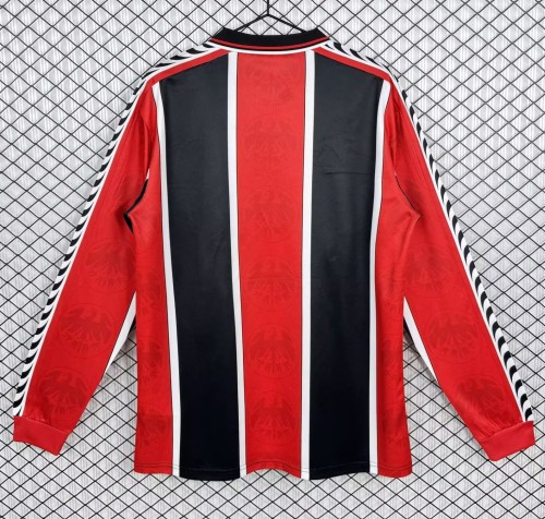 1996-1997 Frankfurt Home Long Sleeve Retro Soccer Jersey