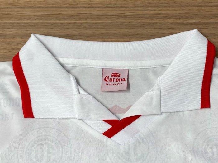 1996-1997 Toluca Away Long Sleeve Retro Soccer Jersey