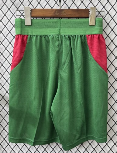 2026 Morocco Green Player Version Shorts Pants (球员短裤)