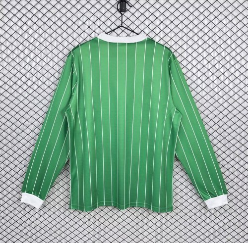 1988-1989 Leverkusen Away Long Sleeve Retro Soccer Jersey