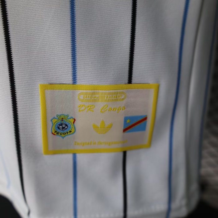 2026 Congo White Casual Version Player Version Soccer Jersey