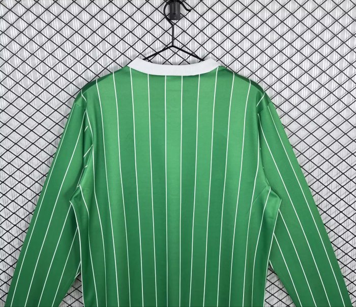 1988-1989 Leverkusen Away Long Sleeve Retro Soccer Jersey