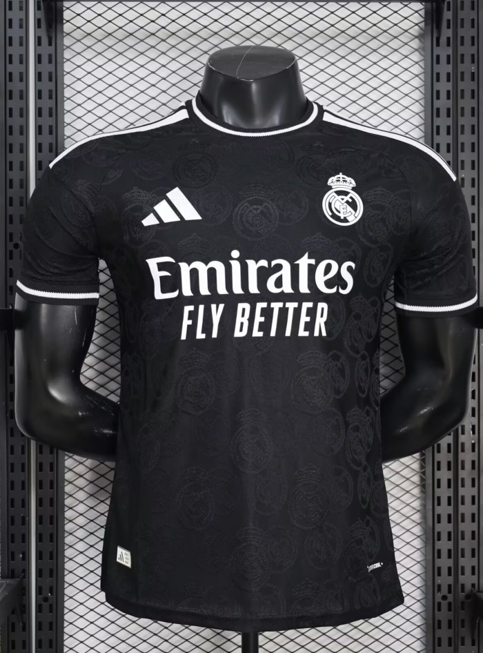 2026 RMA Black Special Edition Player Version Soccer Jersey