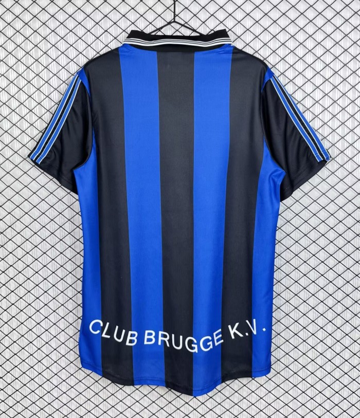 1998-1999 Club Brugge Home Retro Soccer Jersey