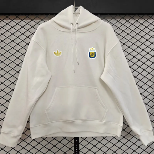 2026 Argentina White Hoody 白色(加绒)