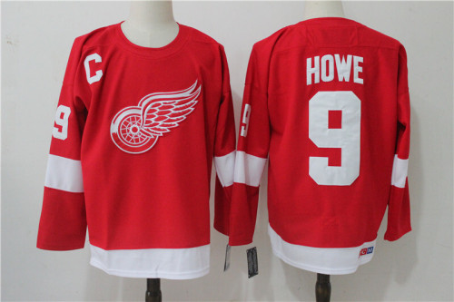 NHL Detroit Red Wings Retro New Pattern Jersey