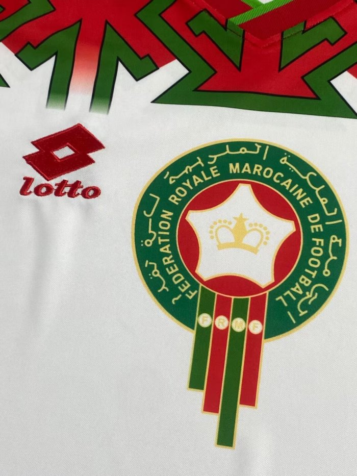 1994-1995 Morocco Third Long Sleeve Retro Soccer Jersey