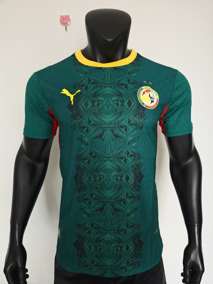 25-26 Senegal Away Player Version Soccer Jersey*两颗星