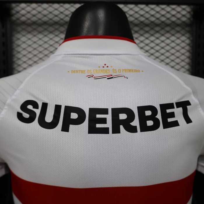 2026 Sao Paulo Home Player Version Soccer Jersey