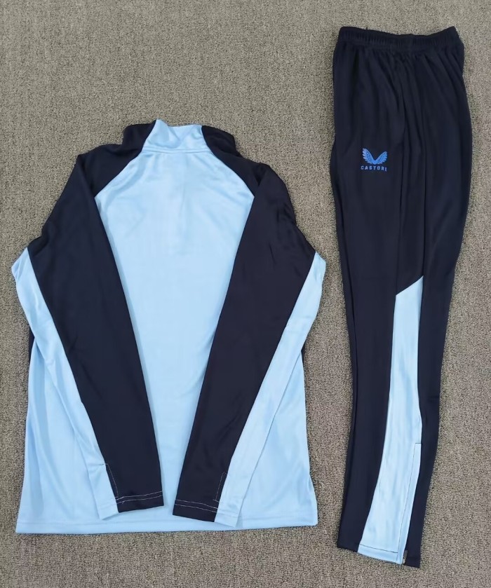 25-26 Rangers High Quality Half Pull Tracksuit