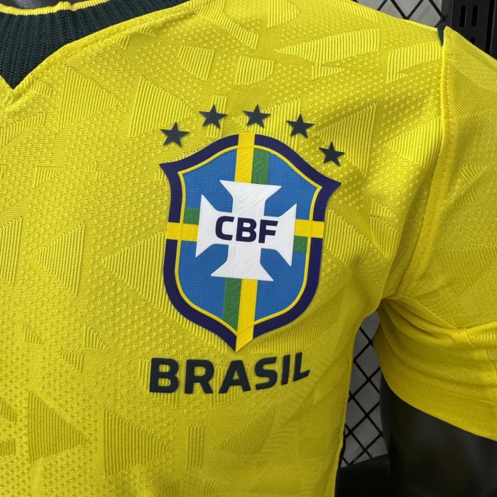 2026 Brazil Home Player Version Soccer Jersey