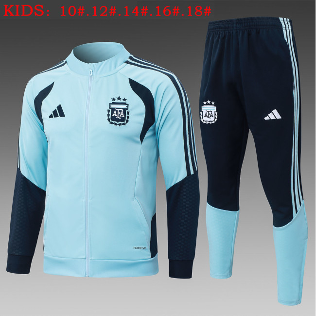 26-27 Argentina High Quality Kids Jacket Tracksuit