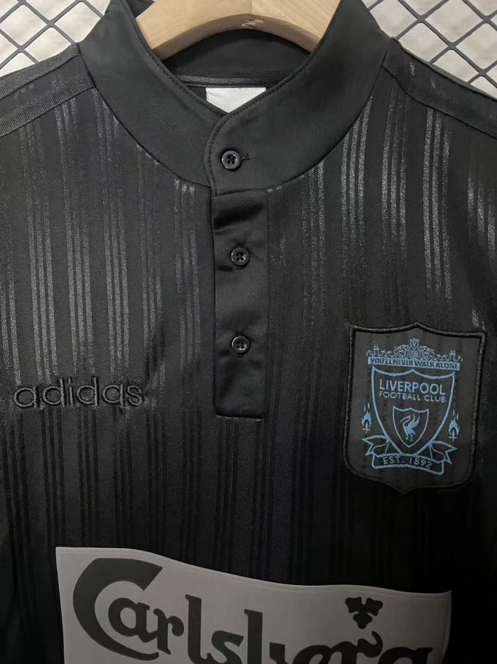 1995 LIV Black Special Edition Retro Soccer Jersey