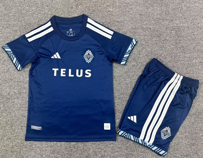 2026 Vancouver Whitecaps Away Kids Soccer Jersey