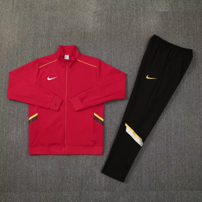 2026 NK Red Half Pull Tracksuit