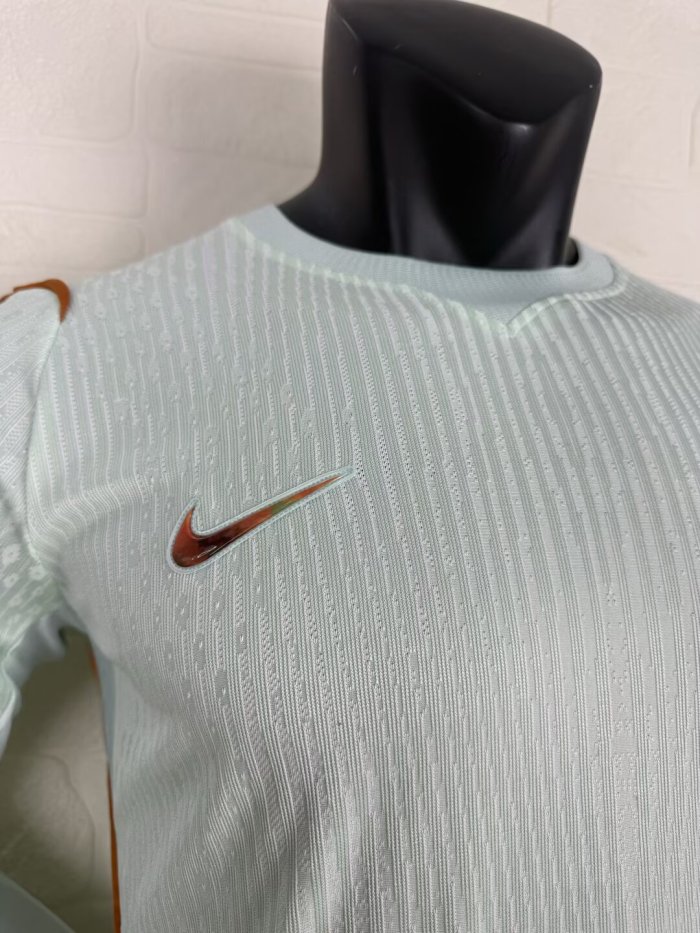 2026 France Away Long Sleeves Player Version Soccer Jersey*长袖球员