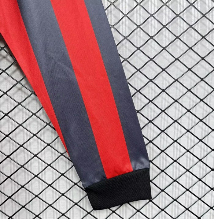 1991-1992 Frankfurt Home Long Sleeve Retro Soccer Jersey