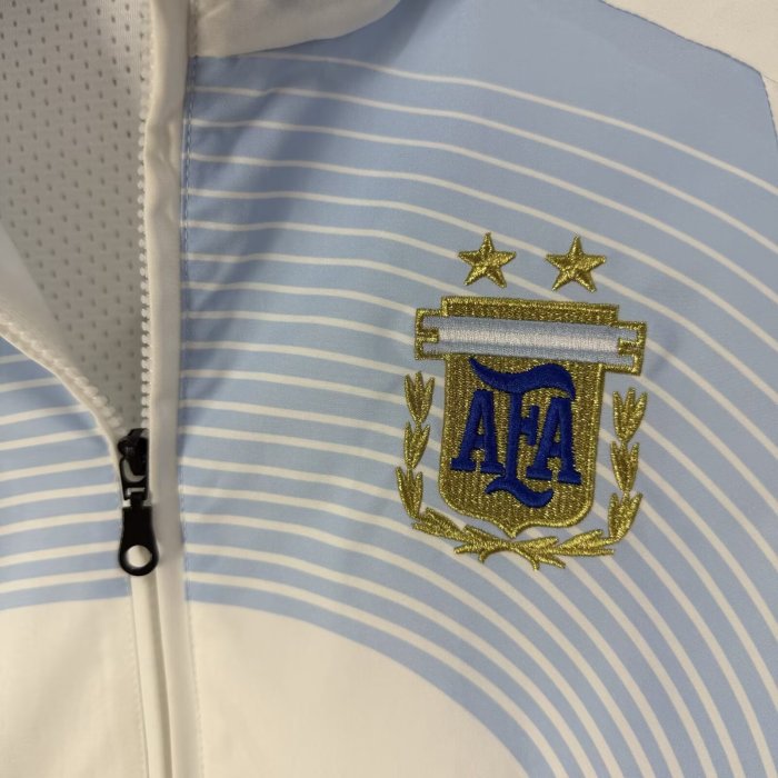 2026 Argentina New Pattern Windbreaker