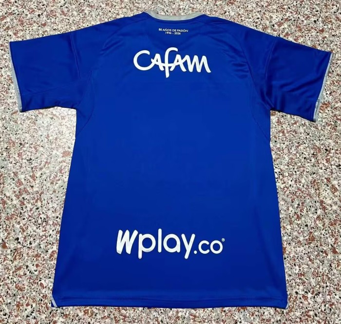 26-27 Millonarios Fútbol Home Fans Soccer Jersey